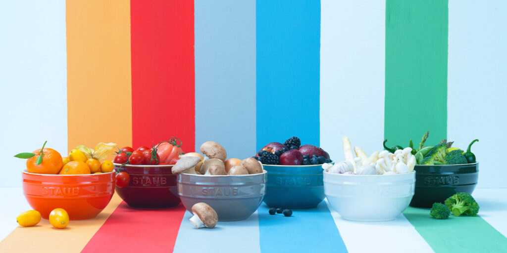 Màu sắc và dinh dưỡng: bí mật đằng sau sự đa dạng của thực phẩm